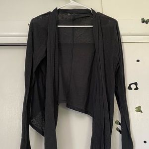 High low light weight cardigan